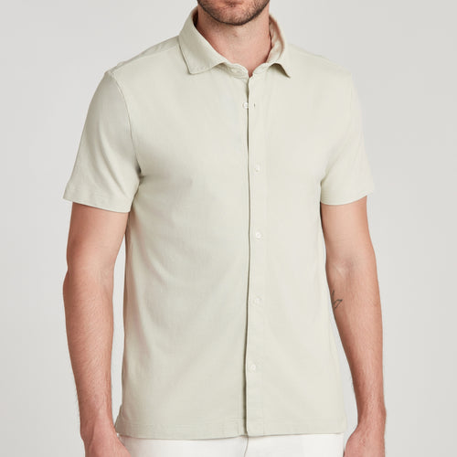 Polo uomo in micro piquet tinta in capo, design veneziano e comfort premium