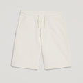 Shorts uomo in micro piquet bianco, comfort premium, design veneziano, manifattura italiana
