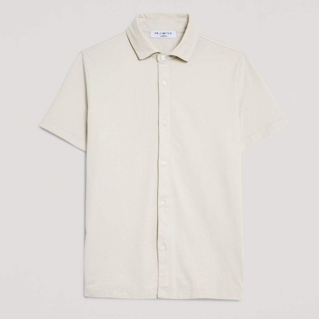 Polo uomo in micro piquet tinta in capo, design veneziano e comfort premium