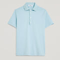 Polo uomo in micro piquet tinta in capo, design veneziano e comfort premium