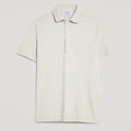 Polo uomo in micro piquet tinta in capo, design veneziano e comfort premium