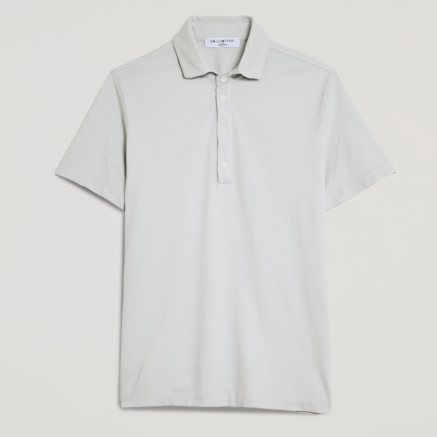 Polo uomo in micro piquet tinta in capo, design veneziano, manifattura italiana, comfort premium