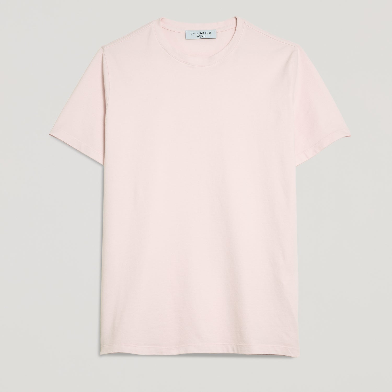T-shirt uomo rosa in micro piquet tinta in capo, design veneziano e comfort premium